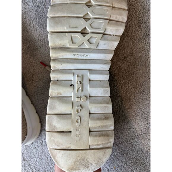 Kiton Men’s FITS - SNEAKERS knit COTTON, beige, Sz 11, $995 - Picture 11 of 12